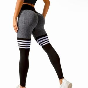 Seamless Leggings - high waisted scrunch butt lifting workout gym yoga pant